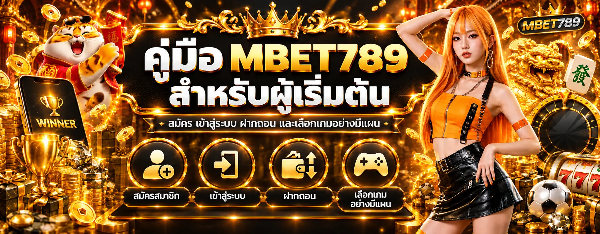 MBET789 คู่มือสมัคร เข้าใช้ ฝากถอน และเลือกเกม